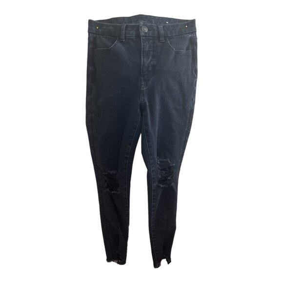 American Eagle Curvy High-Rise Ripped Jegging Jeans Size 2 | Length 27 - Picture 1 of 9